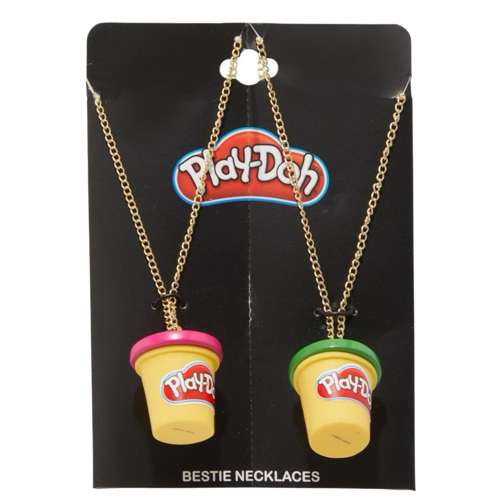 NEW Hasbro Play-Doh Figural Best Friend Necklaces Set